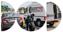 Mobile Tyre Replacement